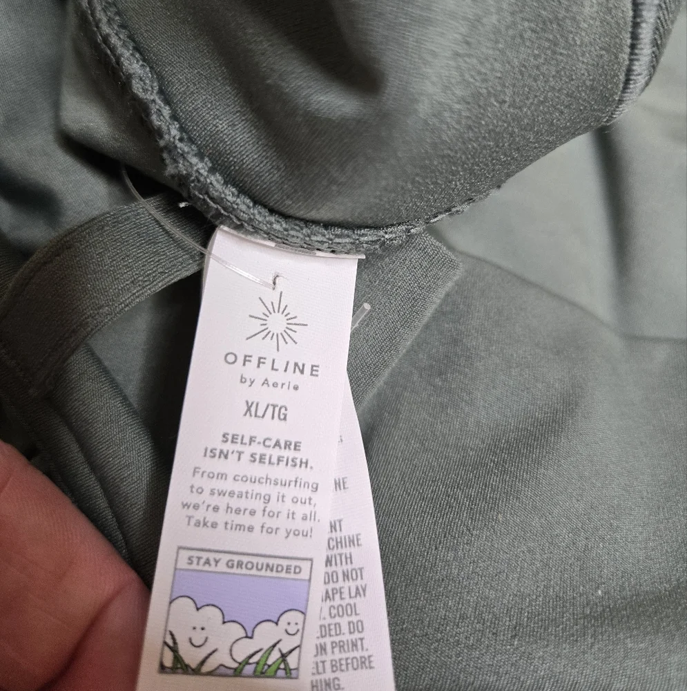 NEW Aerie olive green pleated belted academia tennis pickleball skort skirt‎ XL